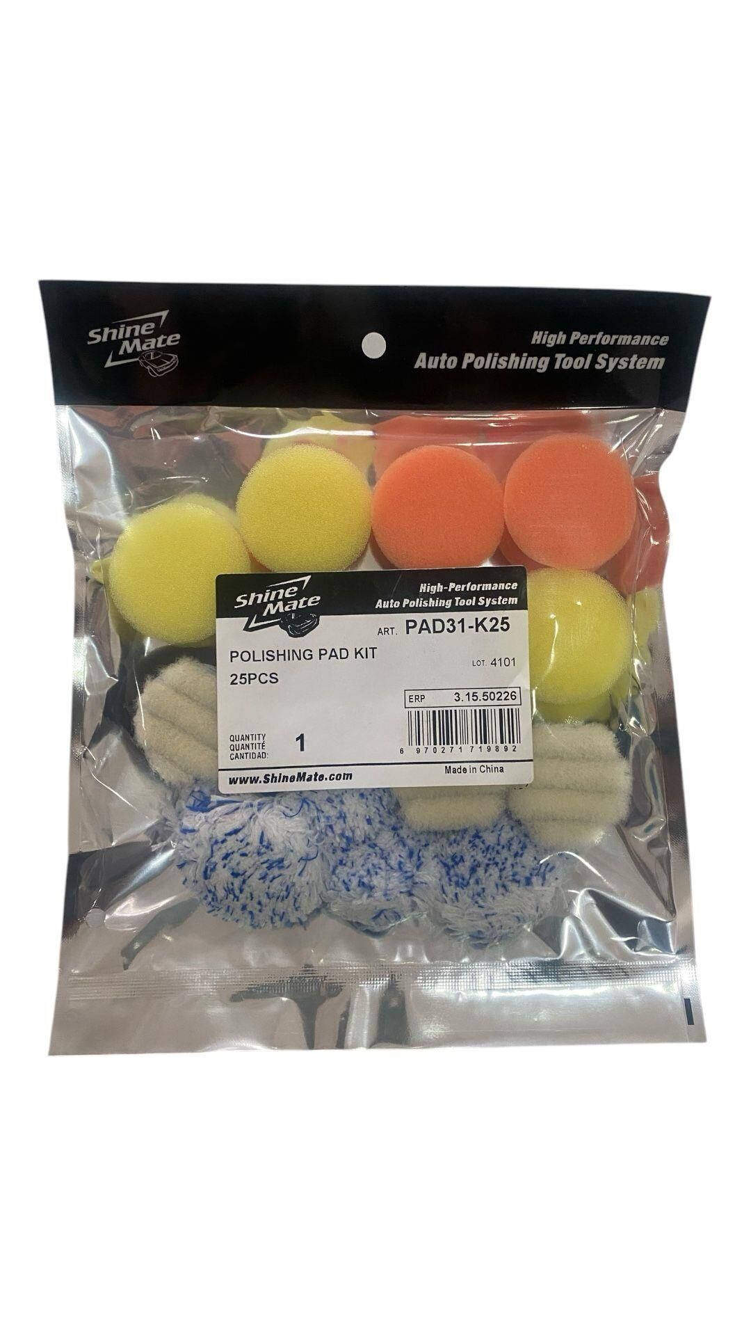 Shine Mate EB210 Yedek Sünger Seti Pad31-k25 31mm