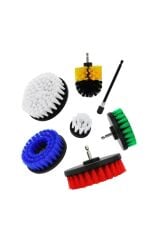 Auto Brite Çok Amaçlı Döşeme ve Halı Fırçası 7 Parça