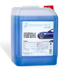 Divortex - 30° Antifrizli & Şampuanlı Cam Suyu 5 lt.