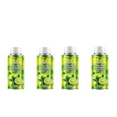 DVX | Araç İçi Klima Temizlik Spreyi - Klima Fresh Yeşil Limon (150 ml) 4 Adet