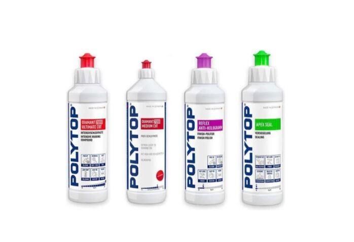 Polytop 2000 Agresif Pasta 5000 Ince Pasta Reflex Hare ve Apex Boya Koruma Seti 250 ml