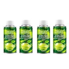 DVX | Araç İçi Klima Temizlik Spreyi - Klima Fresh Yeşil Elma (150 ml) x 4 Adet