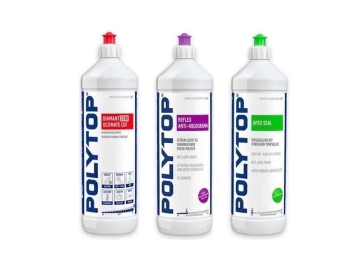 Polytop 2000 Agresif Pasta Reflex Hare ve Apex Boya Koruma Seti 1 Lt