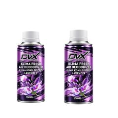 DVX | Araç İçi Klima Temizlik Spreyi - Klima Fresh Lavanta (150 ml) X2 Adet