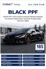 Moben Black Siyah Ppf Kaplama 185 Mikron