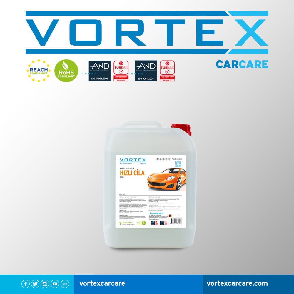 Vortex Hızlı Cila Ouick Wax 5 kg.