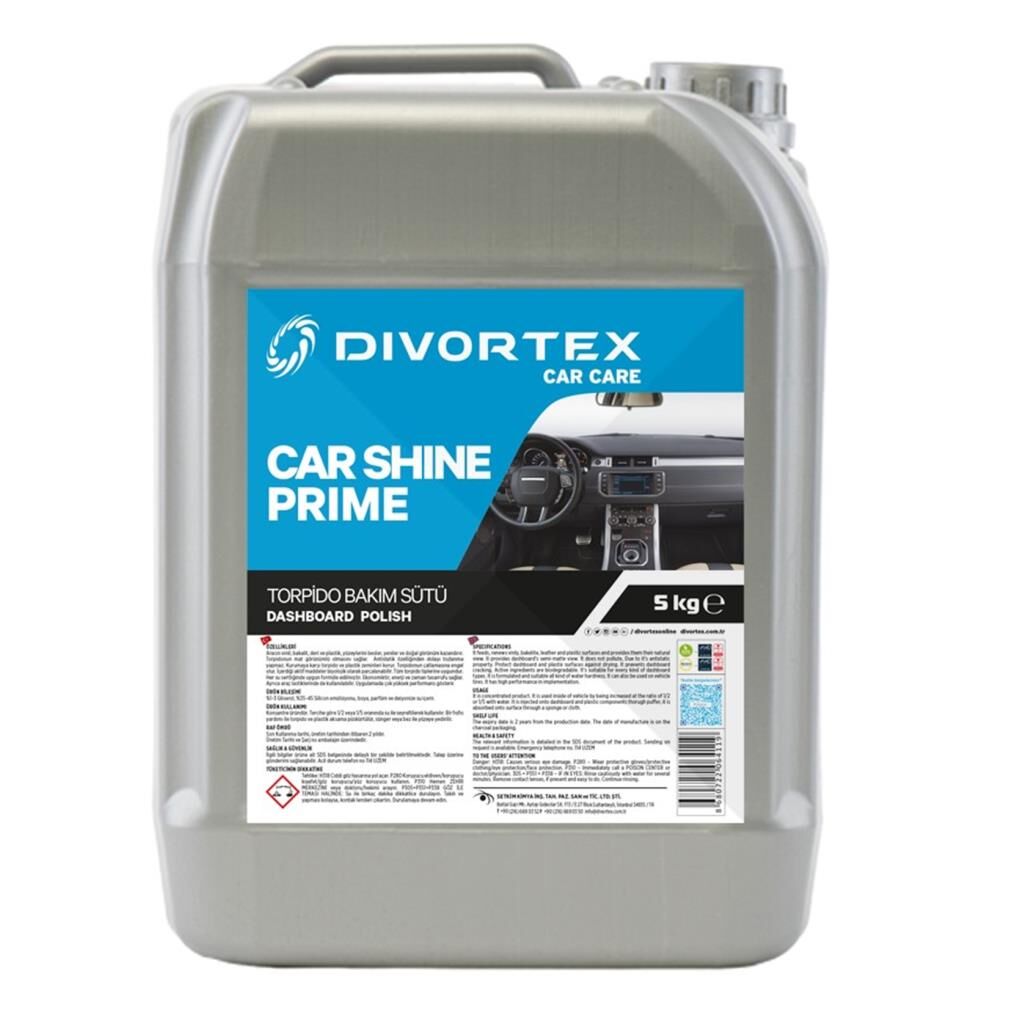 Divortex Torpido Temizleme ve Bakım Sütü 5 kg.