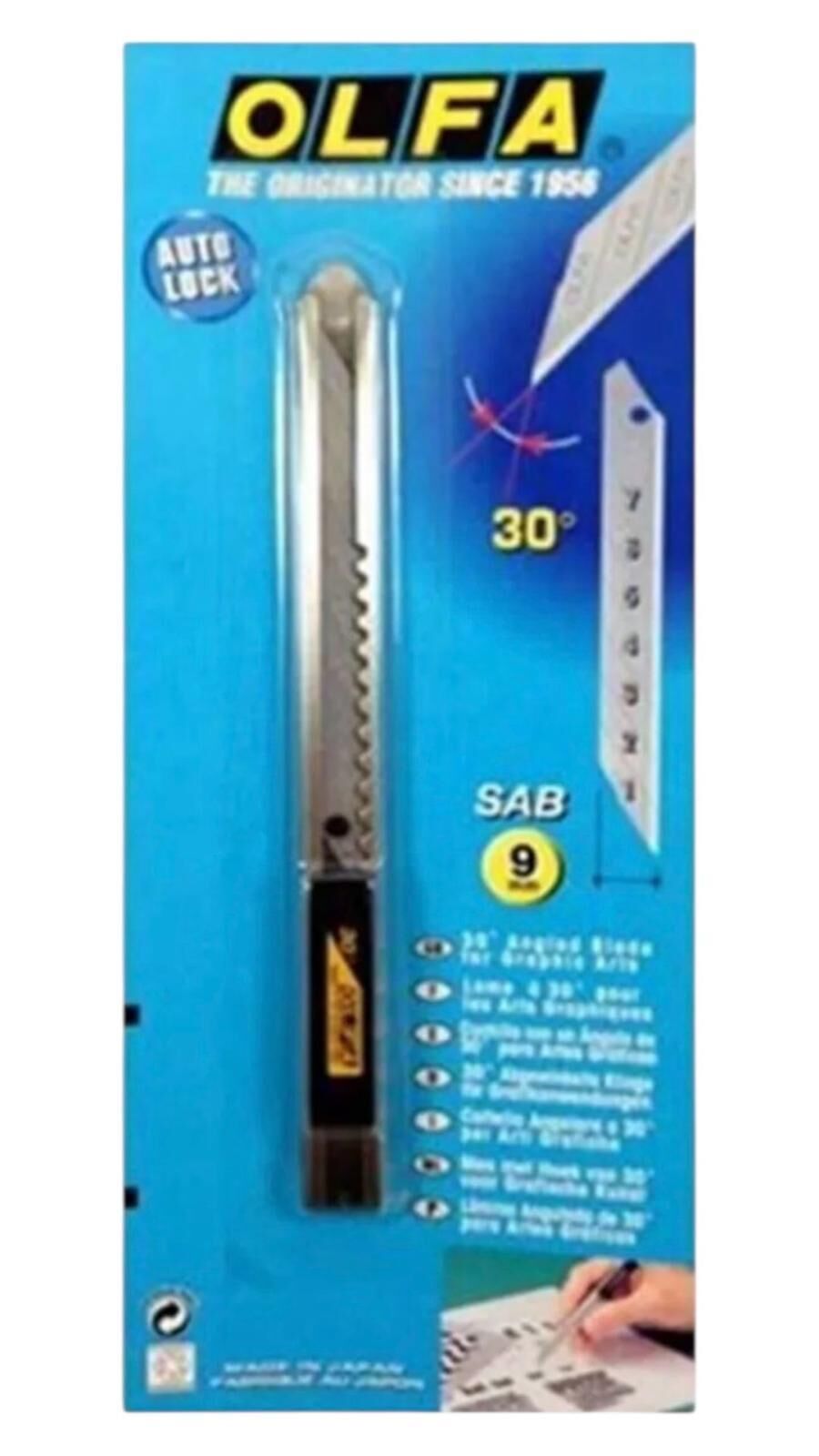 Olfa Sac1 30 derece derecelik maket bıçağı