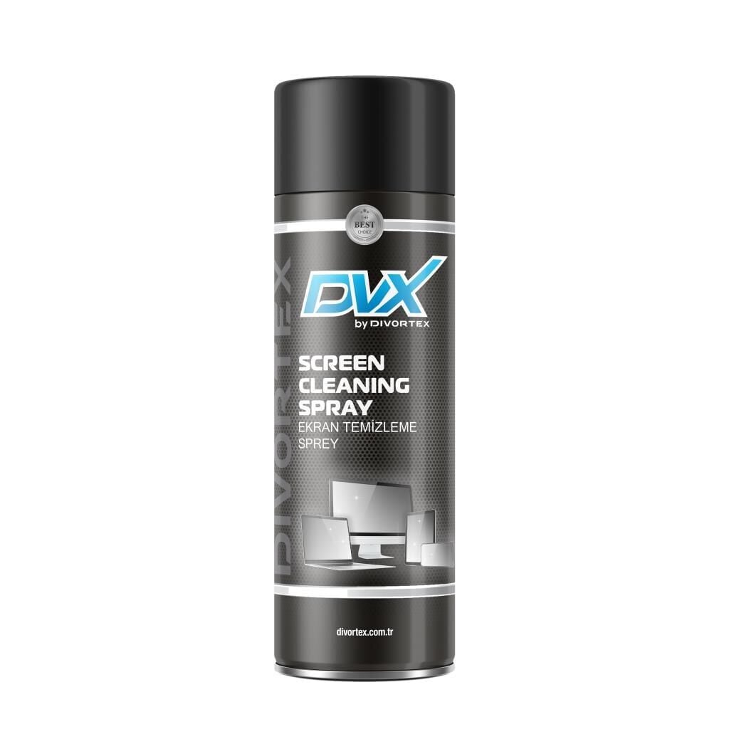 Divortex LCD, TFT, LED, Plazma Ekran Temizleme Spreyi 400 ml.