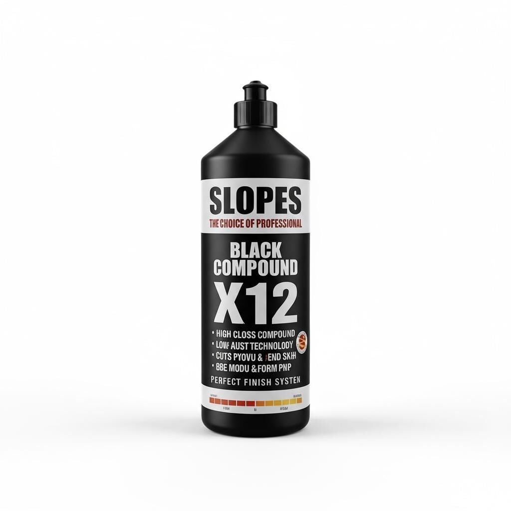 SLOPES X12 SIYAH TEK ADIM PASTA 1LT