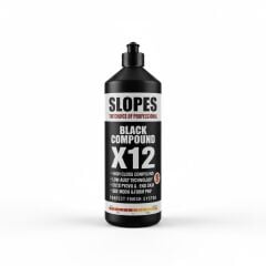 SLOPES X12 SIYAH TEK ADIM PASTA 1LT