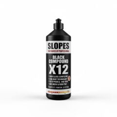 SLOPES X12 SIYAH TEK ADIM PASTA 1LT