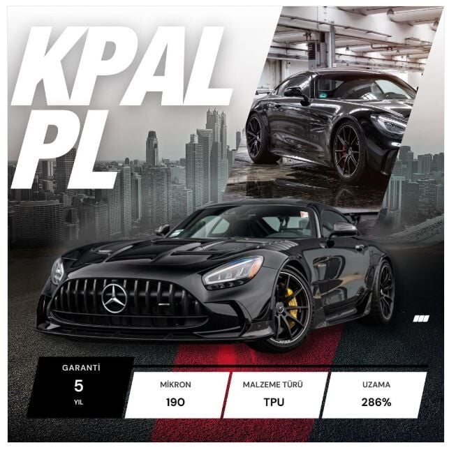 KPAL PL TPU PPF 190 MİKRON