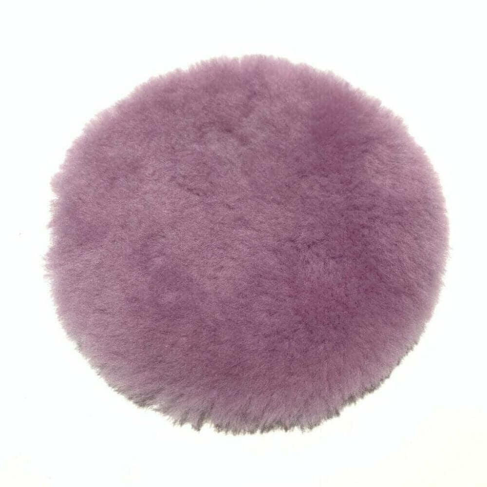 MG Polisaj Lila Cırtlı Yün Pasta Keçesi 160 mm