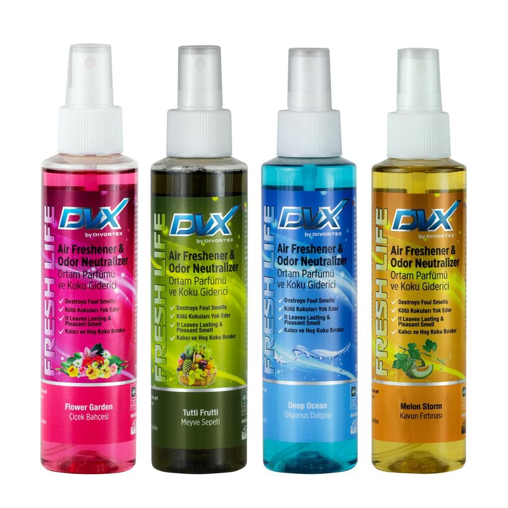 DVX Fresh Life 4 Farklı Parfüm Sepeti 4 x 150 mm