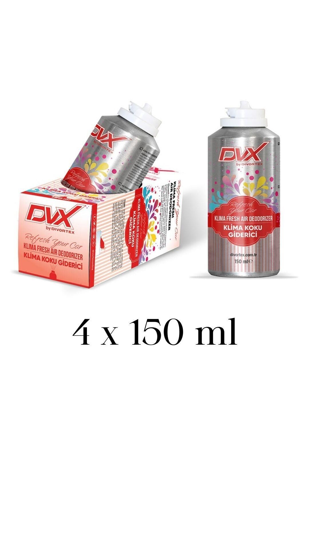 DVX Klima Fresh Refresh  150 M * 4 Adet
