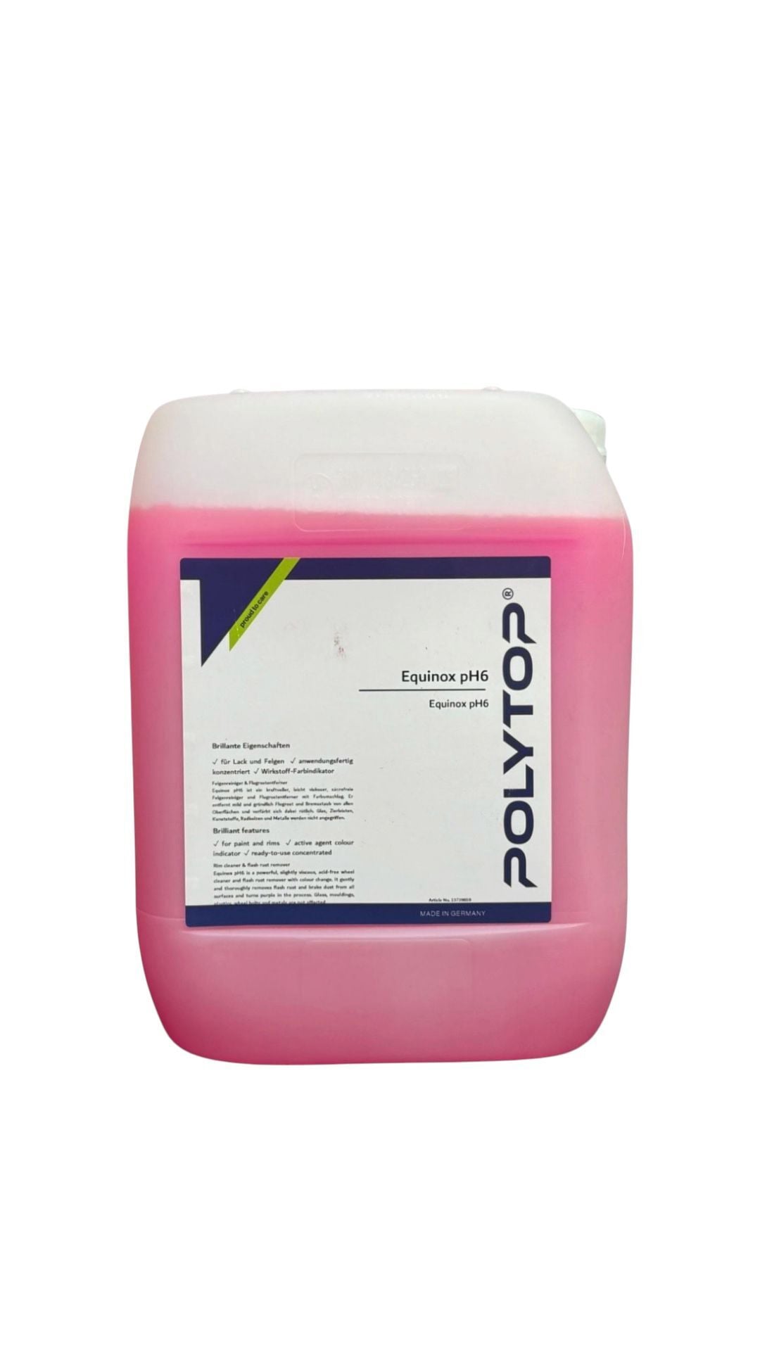 Polytop ph6 Demir Tozu Temizleyici 5lt