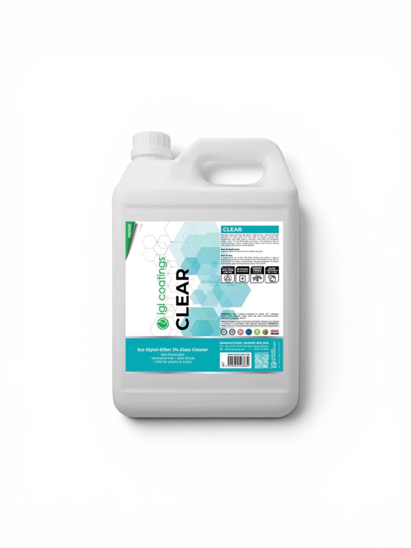 IGL ECOSHINE CLEAN CAM TEMIZLEME 5 LT