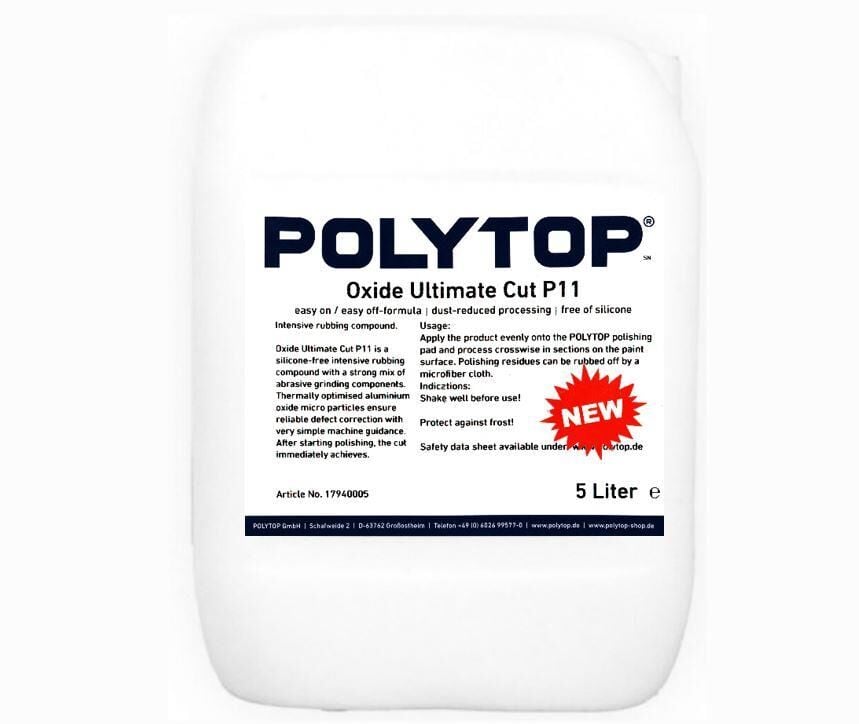 Polytop Oxide P11 Ultimate Cut Kalın Pasta 5lt.