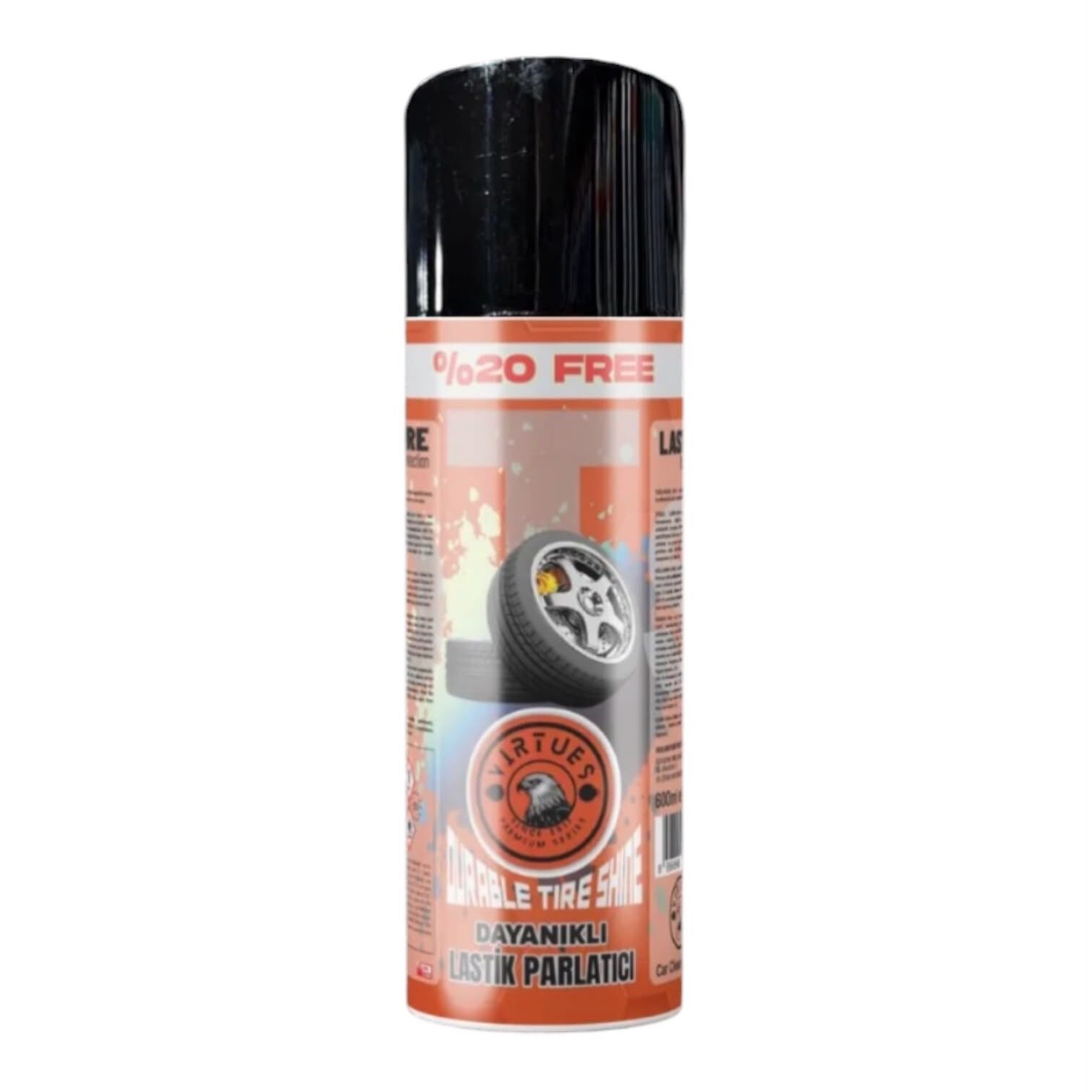 Virtues Premium DTS Lastik Parlatici Sprey 600ml