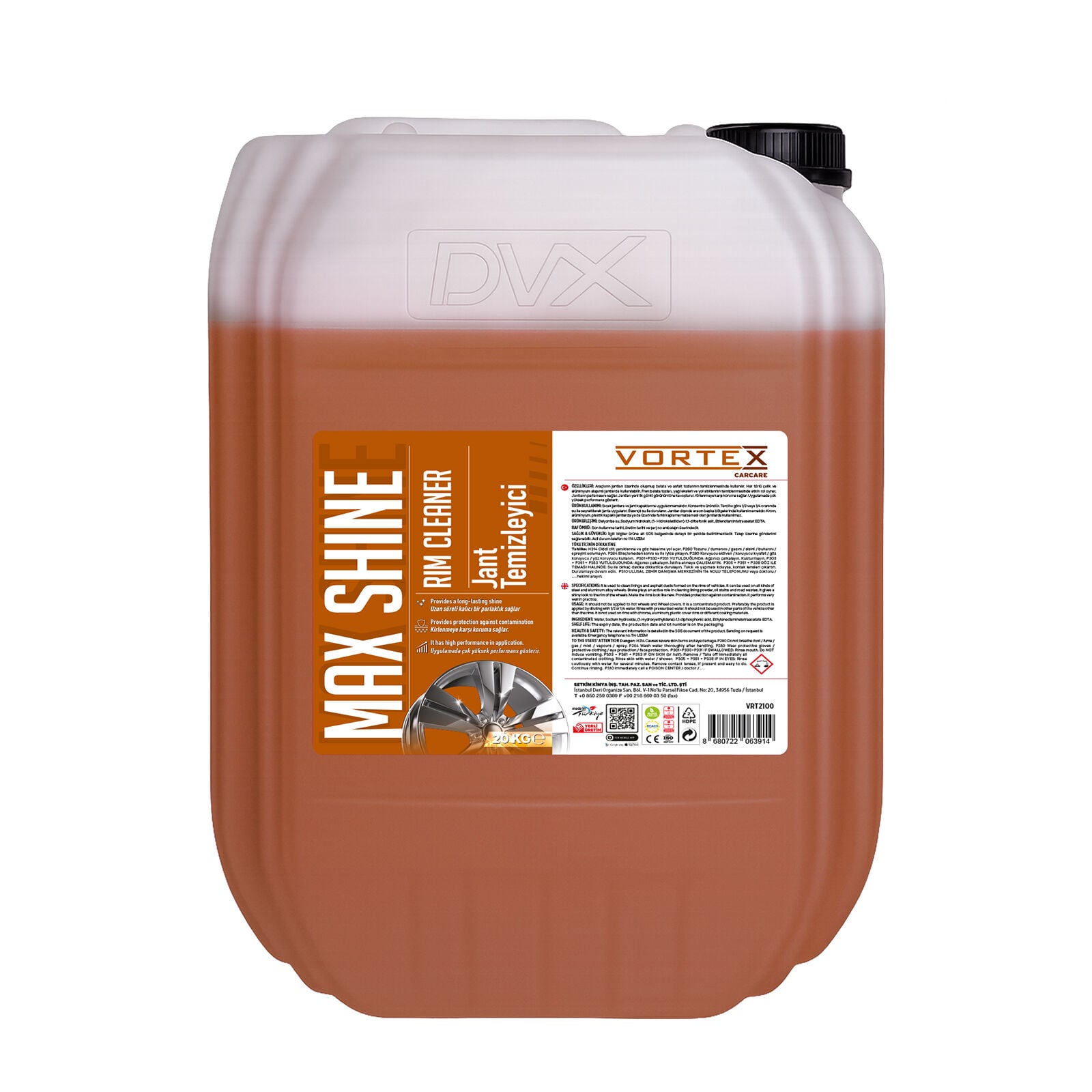 VORTEX JANT TEMIZLEME 20 KG