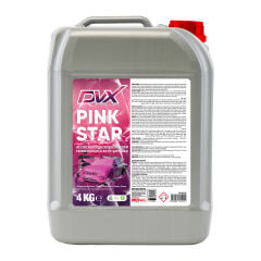 PINK STAR FIRÇASIZ OTO YIKAMA  4 KG