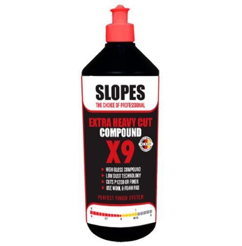 Slopes X9 Agresif Çizik Çıkarıcı Pasta 1lt