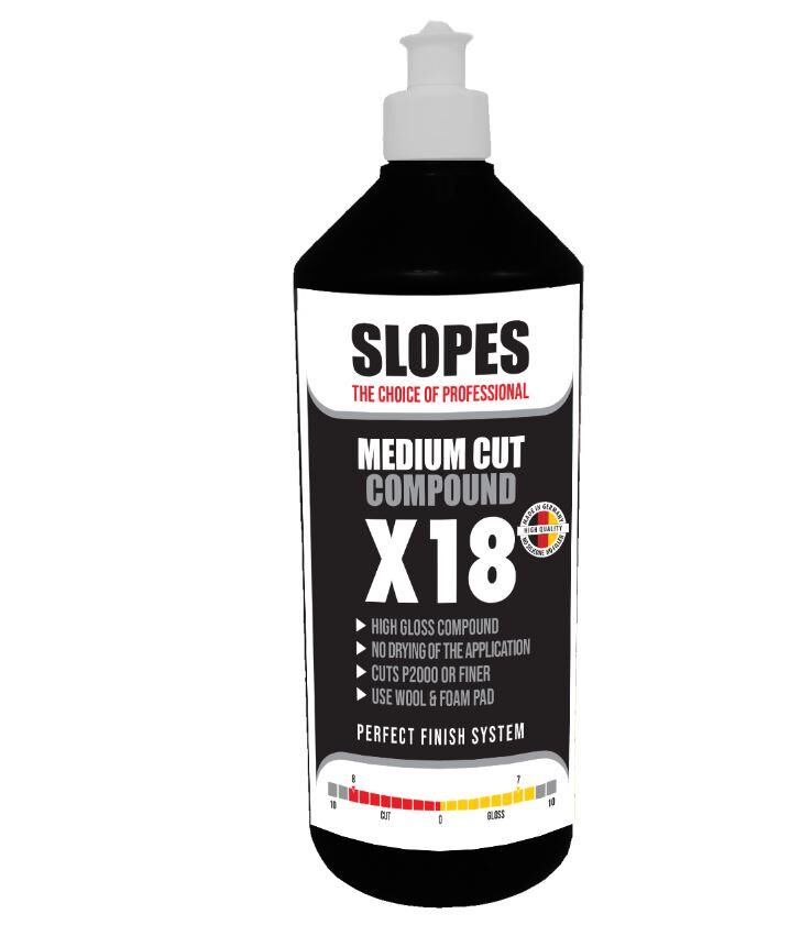 Slopes X18 Çizik Çıkarıcı İnce Pasta 1lt