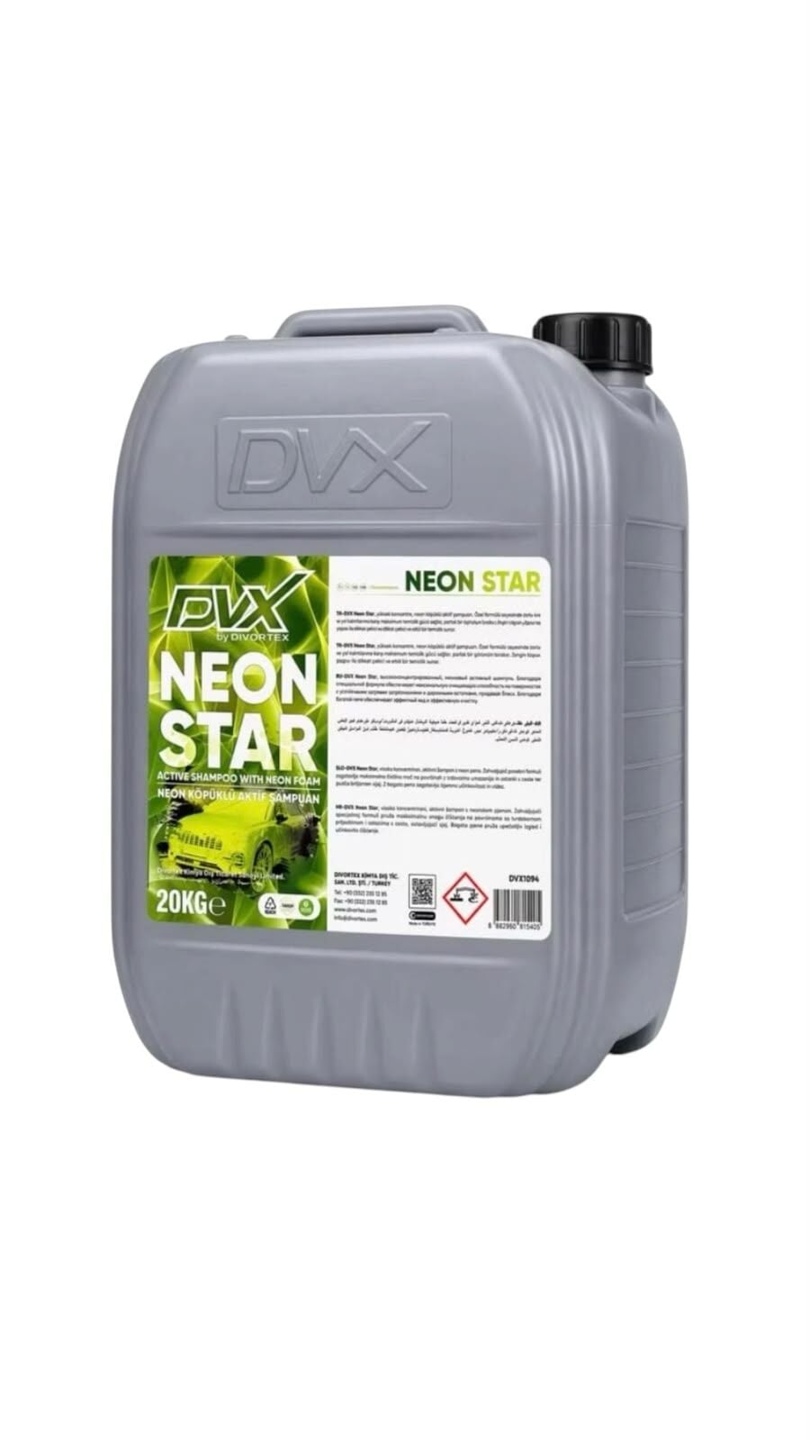 NEON STAR FIRÇASIZ OTO YIKAMA 20 KG