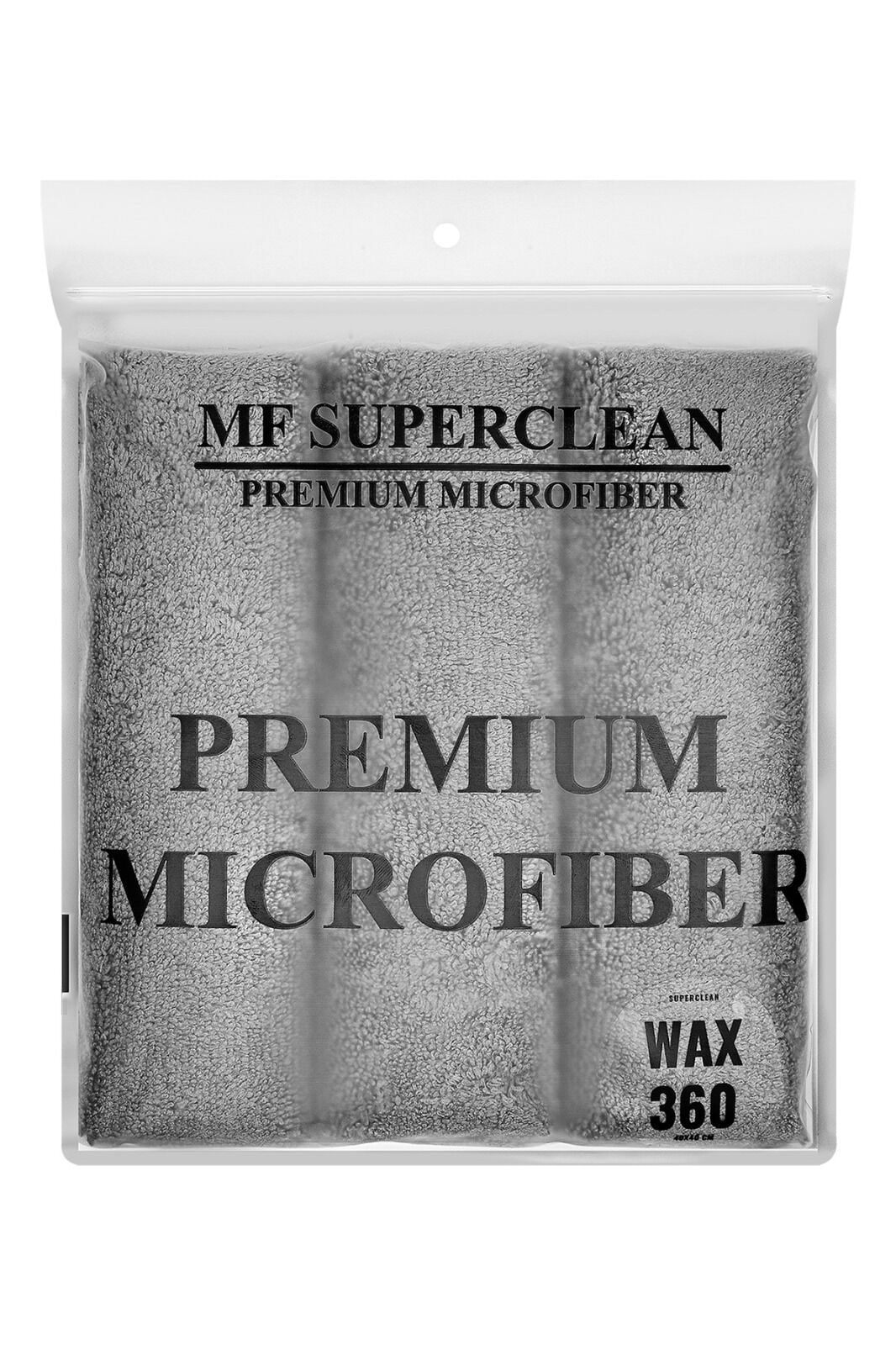 MF SuperClean Mikrofiber Cila Bezi 3 'lü Paket - 300 Gsm