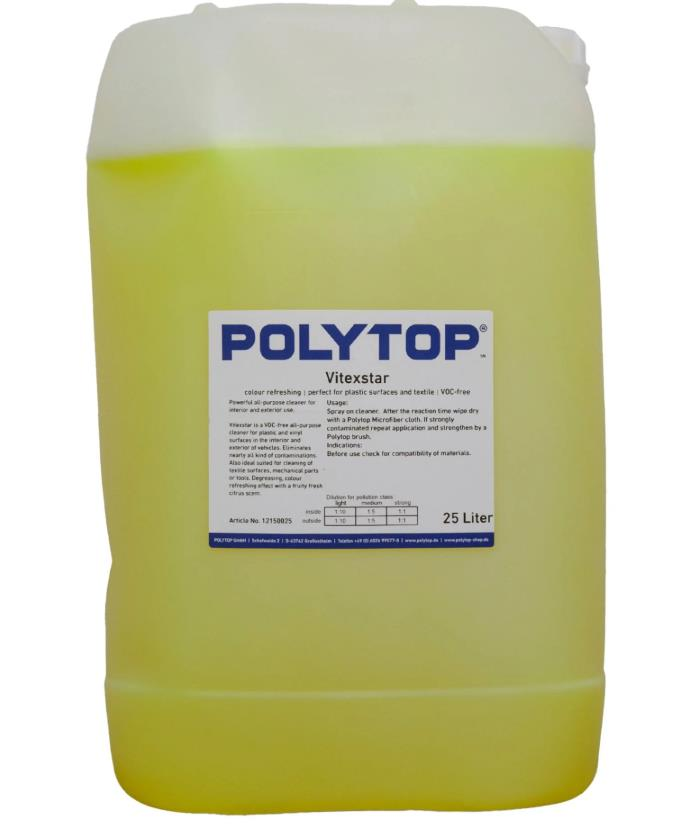 Polytop Vitexstar Genel Amaçlı Temizleyici 25lt.