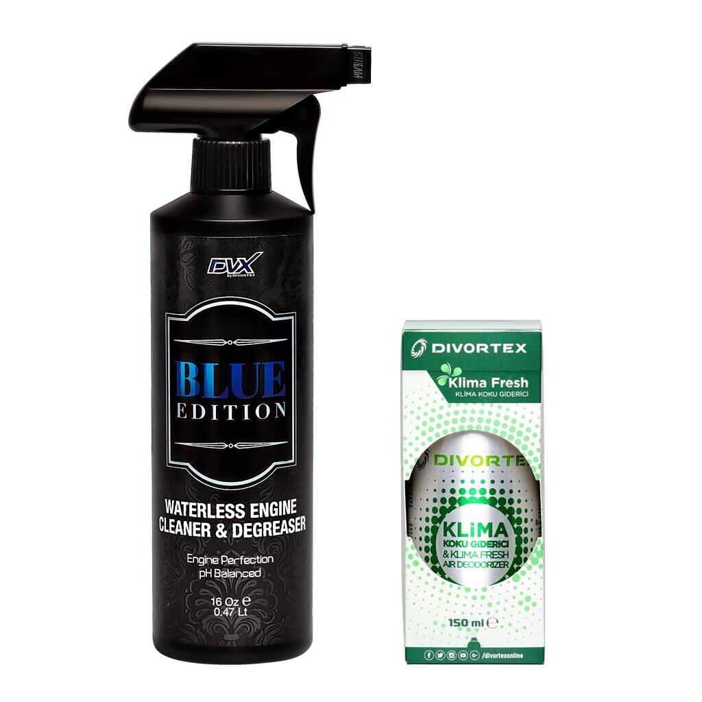 Divortex Blue Edition Susuz Motor Temizleme + Klima Fresh(Elma)