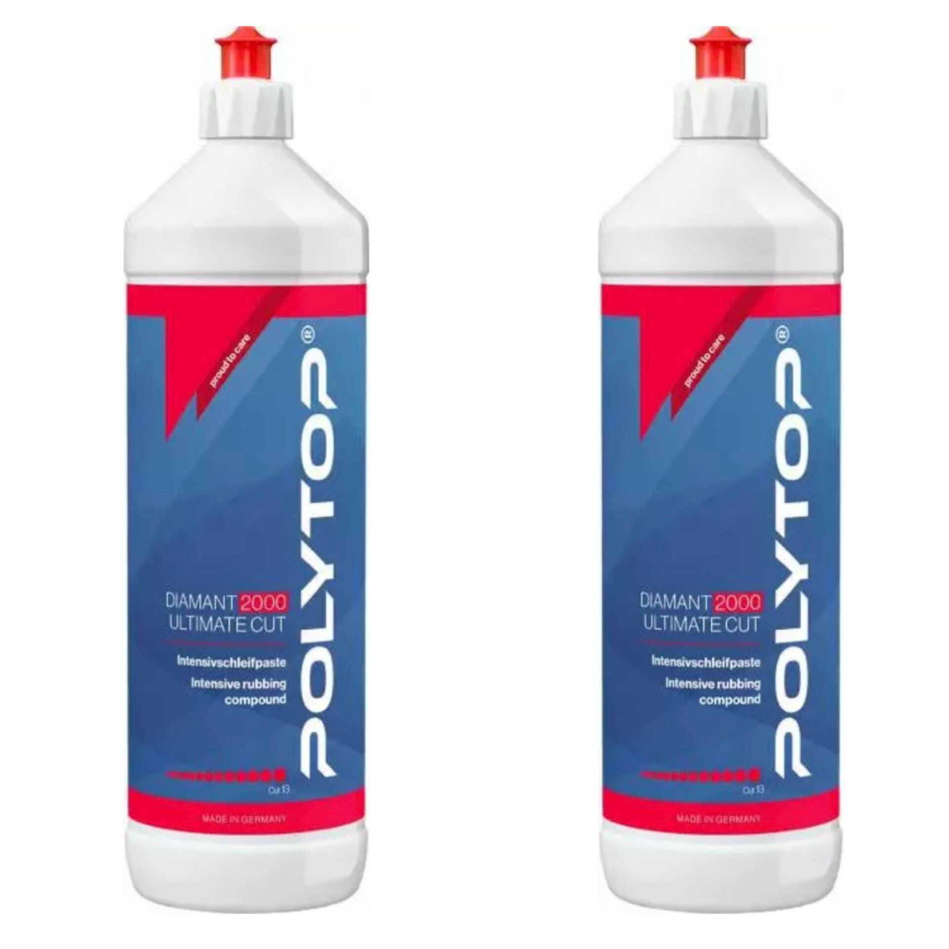 Polytop Diamant 2000 Ultimate Cut Agresif Kalın Pasta 1lt 2 Adet