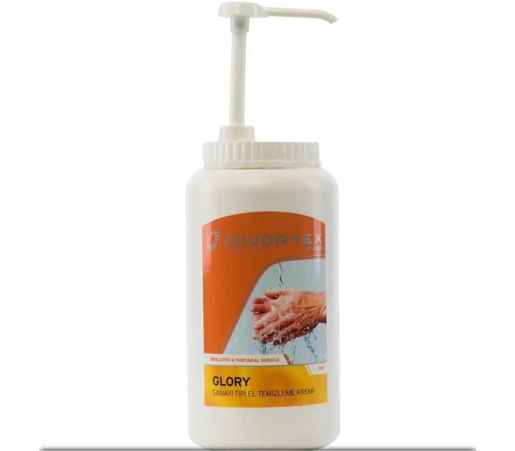Divortex ''Glory '' Sanayi Tipi El Temizleme Kremi 3 kg.
