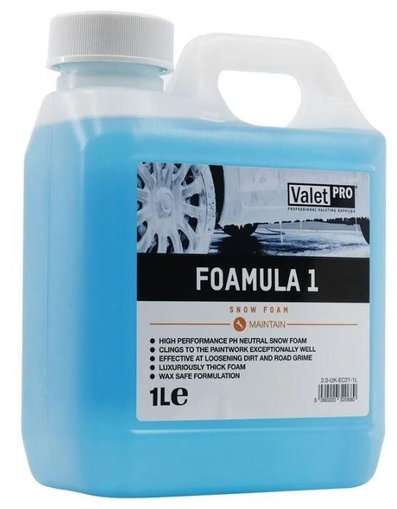 Valet Pro Foamula 1 Ph Nötr Yıkama Köpüğü 1lt.