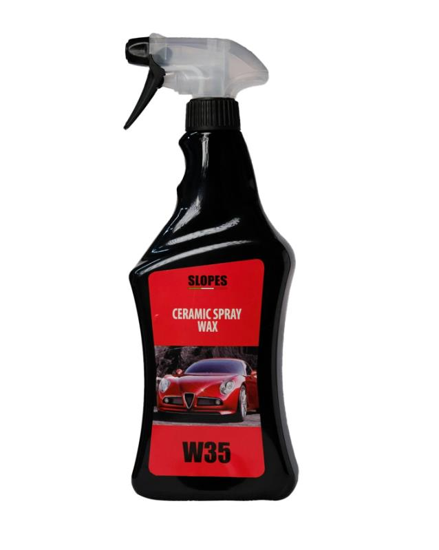 Slopes W35 Ceramic Spray Wax Seramik İçerikli Hızlı Cila 750 ml.