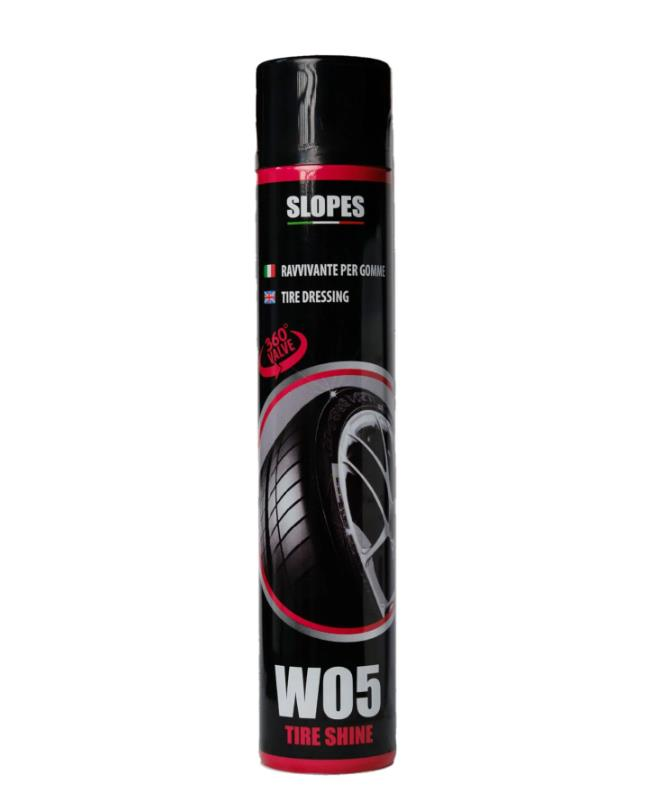 Slopes W05 Tyre Shine Lastik Parlatıcı Spray 500ml.