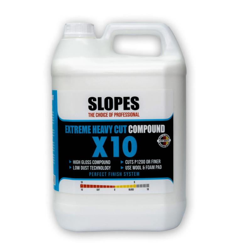 Slopes X10 Agresif Çizik Çıkarıcı Pasta 5lt.