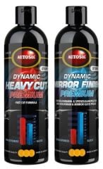 Autosol Ağır Çizik ve Hare Giderici 2x250 ml Set.