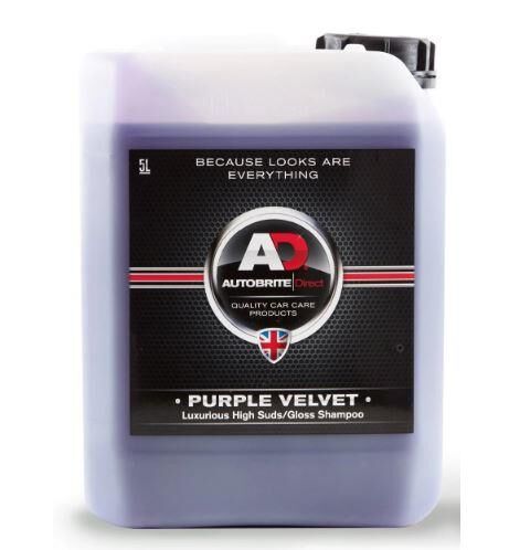 Auto Brite Purple Velvet Konsantre Cilalı Şampuan 5lt.
