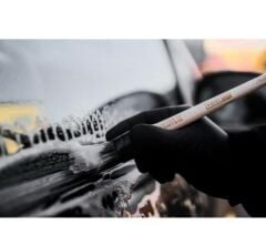 Valet Pro Tahta Saplı Torpido Fırçası Kalın