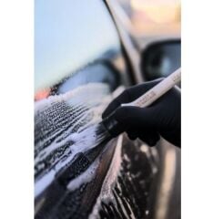 Valet Pro Tahta Saplı Torpido Fırçası Kalın