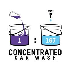 Valet Pro Concentrated Car Wash 1lt. Seramik Korumalar için PH Dengeli Konsantre Şampuan